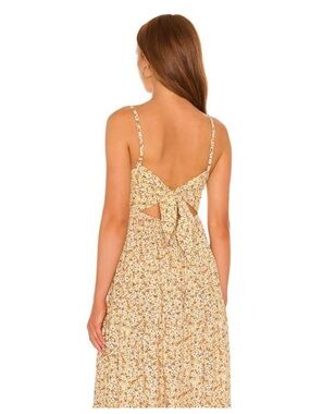 Corvina Midi Dress in La Reverie Floral Print Faithful the Brand Dress